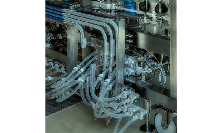 Figure 2: Color-coded tubing management system. (Reprinted by permission of the owner.)