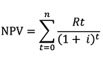 NPV formula