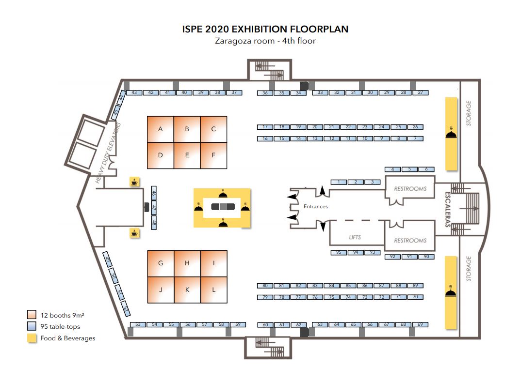 Exhibit Hall Floor Plan