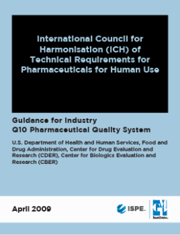 Regulation Handbooks: Pharmaceutical Quality System, ICH Q10