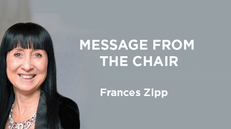 Message from the Chair: The Future Belongs to All of Us