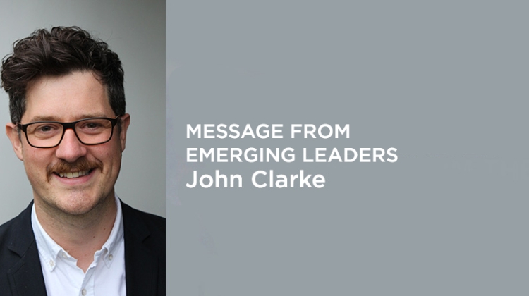 Emerging Leaders Editorial John Clarke Banner