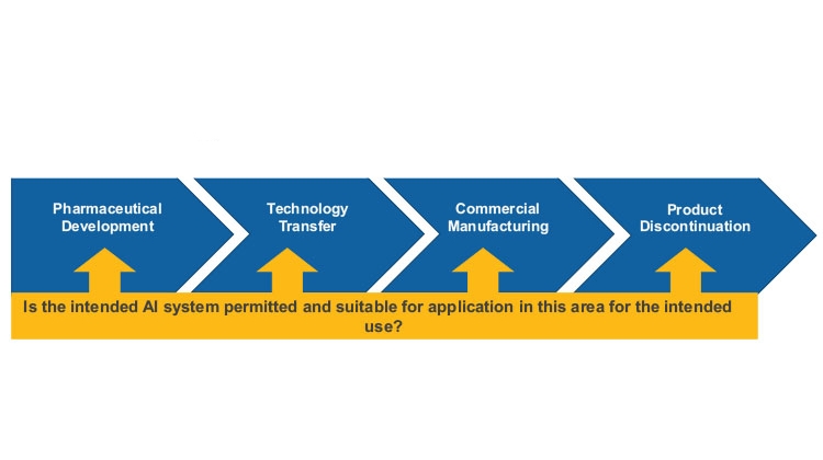 Figure 3: Overview of AI application fields in the pharmaceutical production process and value chain.