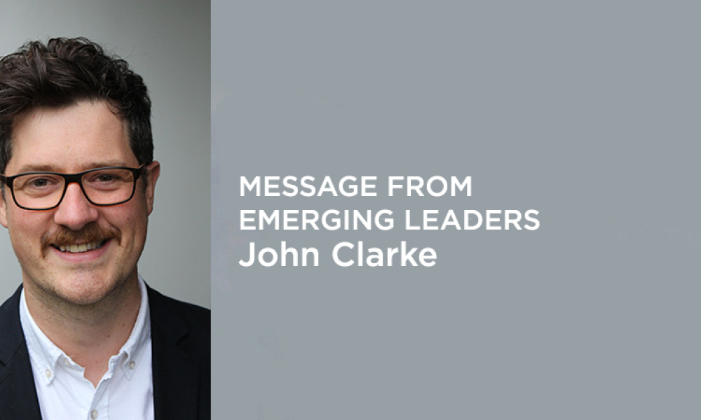 Emerging Leaders Editorial: John Clarke