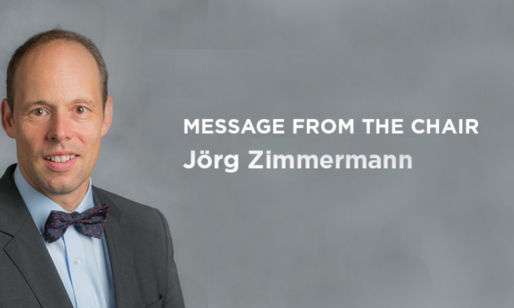 Message from the Chair - Jörg Zimmermann