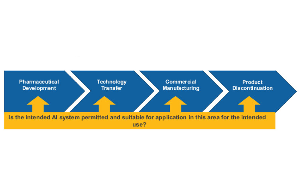 Figure 3: Overview of AI application fields in the pharmaceutical production process and value chain.