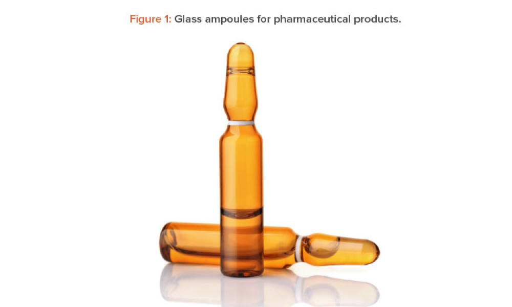 Figure 1: Glass ampoules for pharmaceutical products.