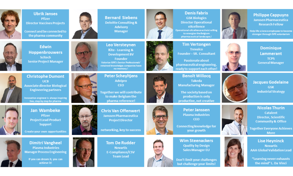 ISPE Belgium Affiliate Board