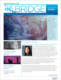 ISPE Women in Pharma Bridge Sept/Oct 2021